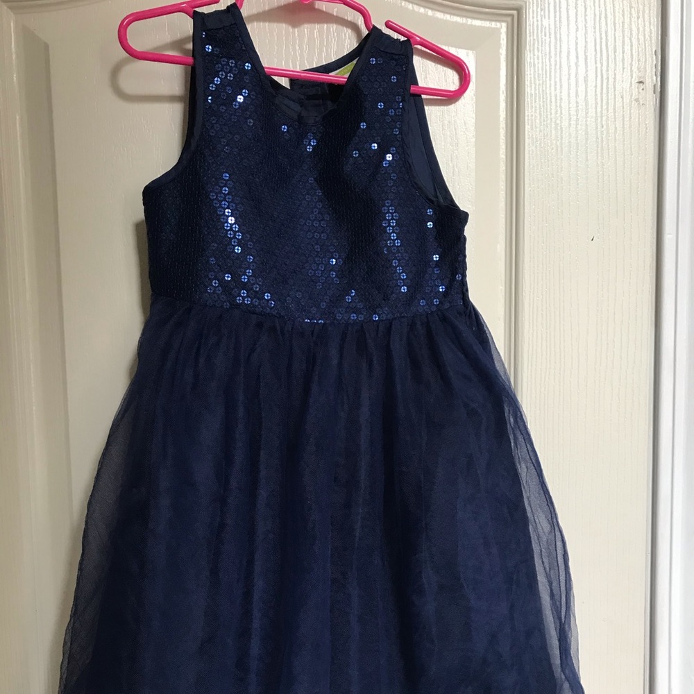 Blue dress